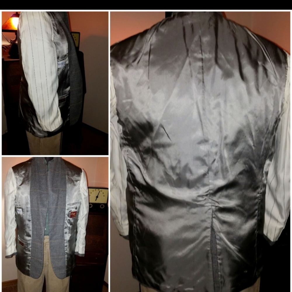 VTG Chaps by Ralph Lauren jacket 46R union made - Picture 7 of 8